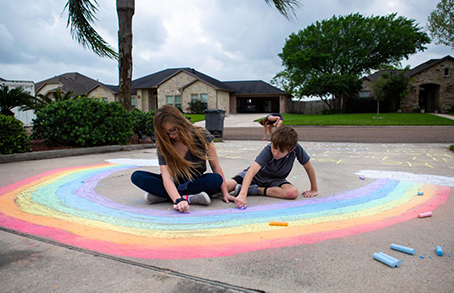 sidewalk art image